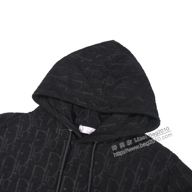 Dior專櫃迪奧2023FW新款毛巾提花連帽衛衣 男女同款 tzy2965